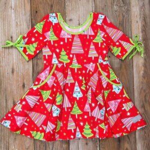 Eleanor Rose 6/7 Christmas Dress